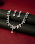 Party Wear Necklace Set – American Diamond Jewelry