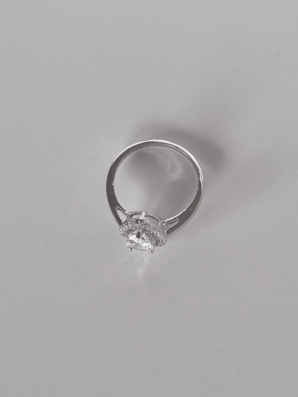 Crystal Edge Diamond Ring