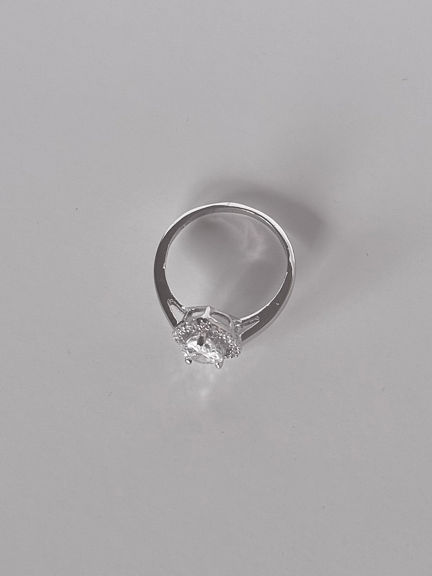 Crystal Edge Diamond Ring