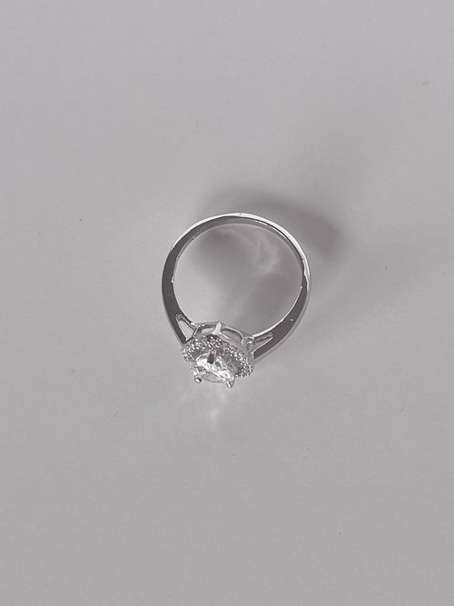Crystal Edge Diamond Ring