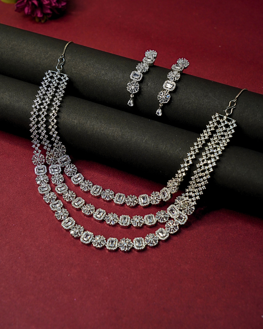 Timeless American Diamond Necklace for Women