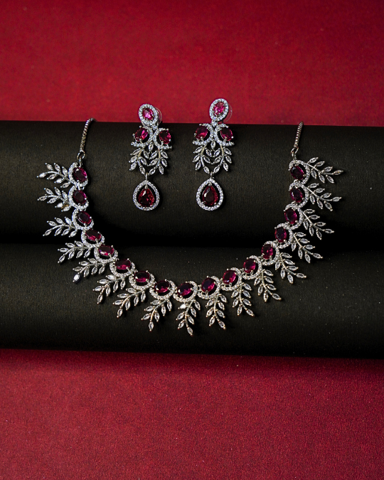 American Diamond Necklace for Festive Looks