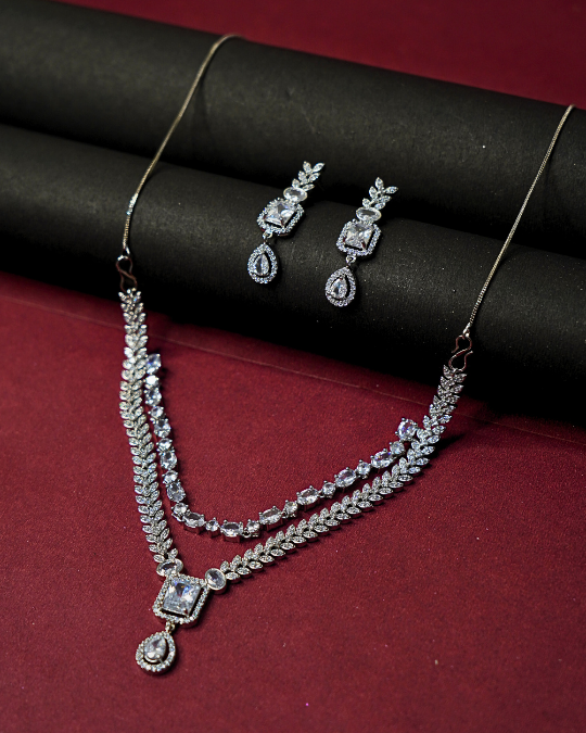 Gorgeous American Diamond Necklace for Special Occasions