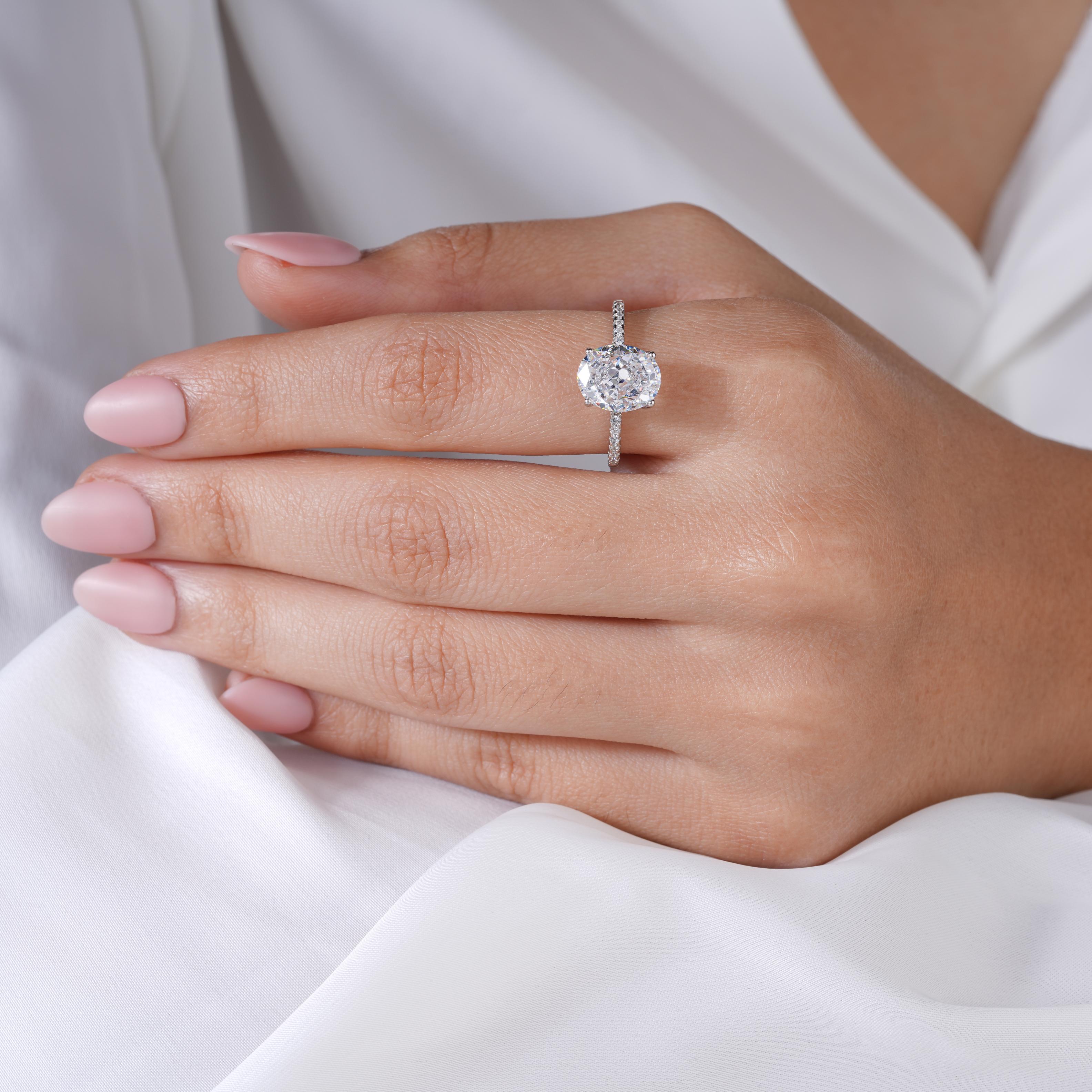 Silver Halo Enchantment Ring