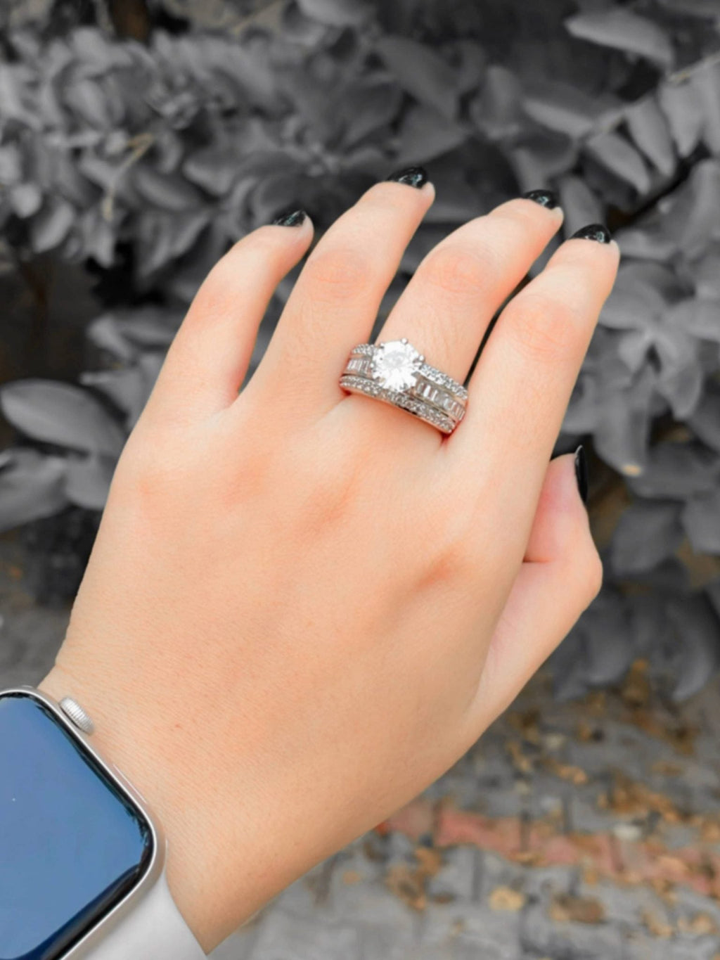 Endless Spark Halo Ring