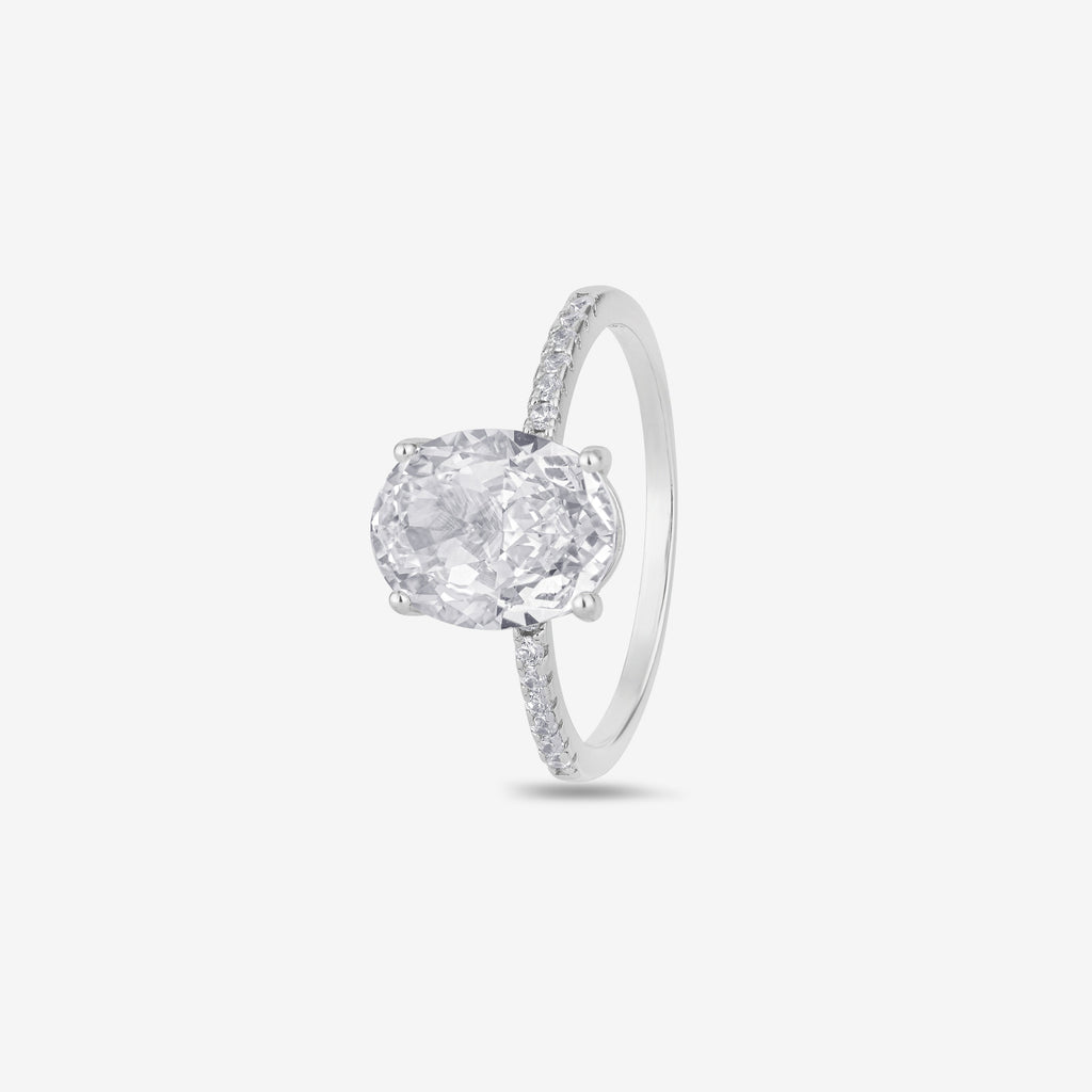 Silver Halo Enchantment Ring