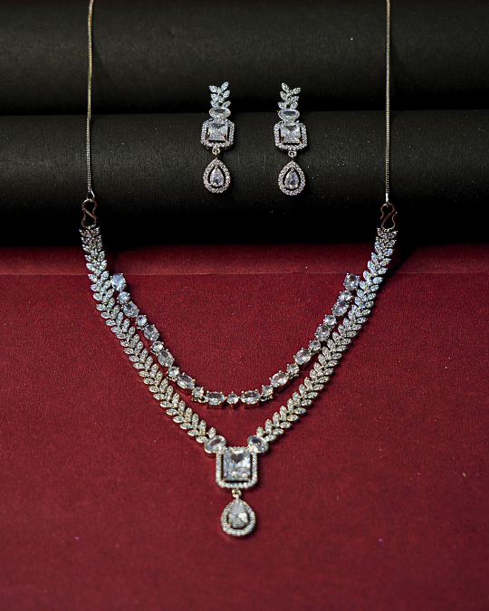 Gorgeous American Diamond Necklace for Special Occasions