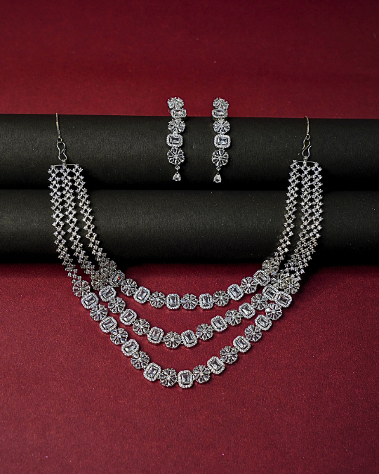 Timeless American Diamond Necklace for Women