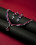 Women’s Jewelry Necklace – Sparkling American Diamond