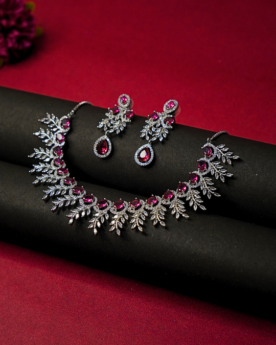 American Diamond Necklace for Festive Looks