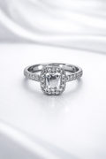 Elegant Emerald Cut Engagement Ring