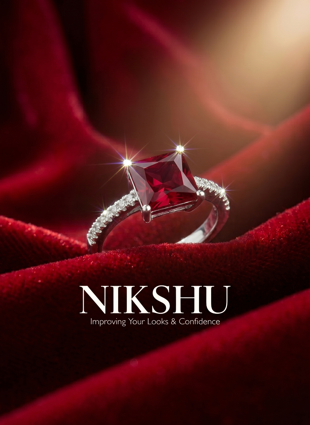 Opulent Halo Promise Ring