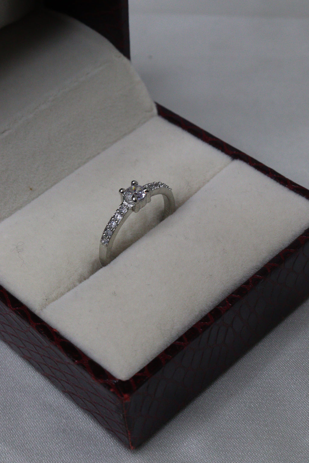 Diamond Whisper Halo Ring