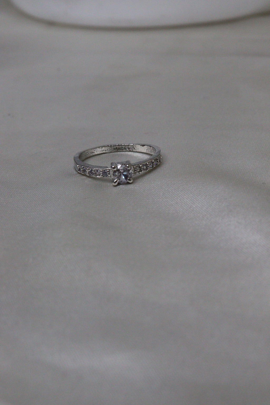 Diamond Whisper Halo Ring