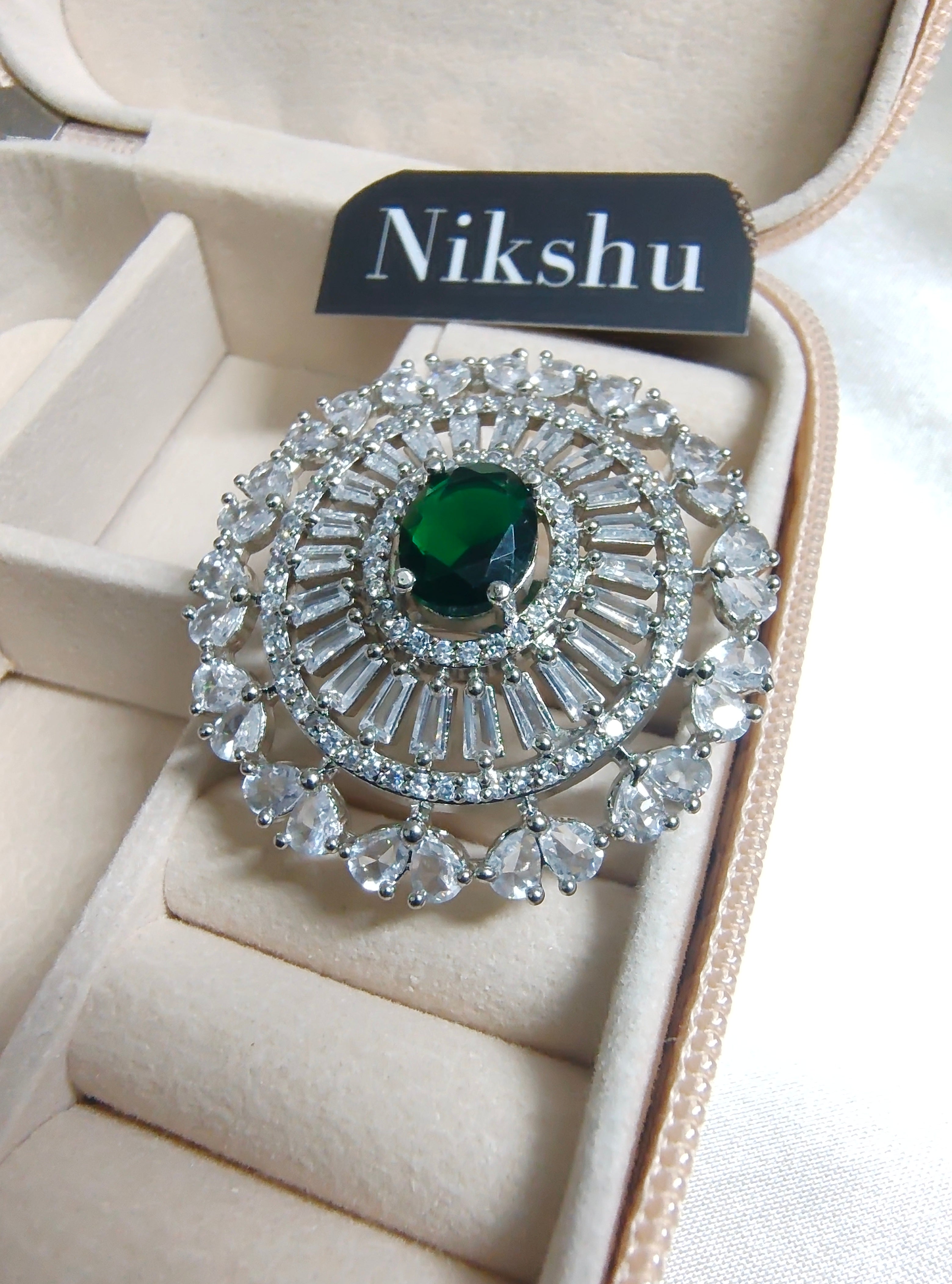 Echo of Light Diamond Ring