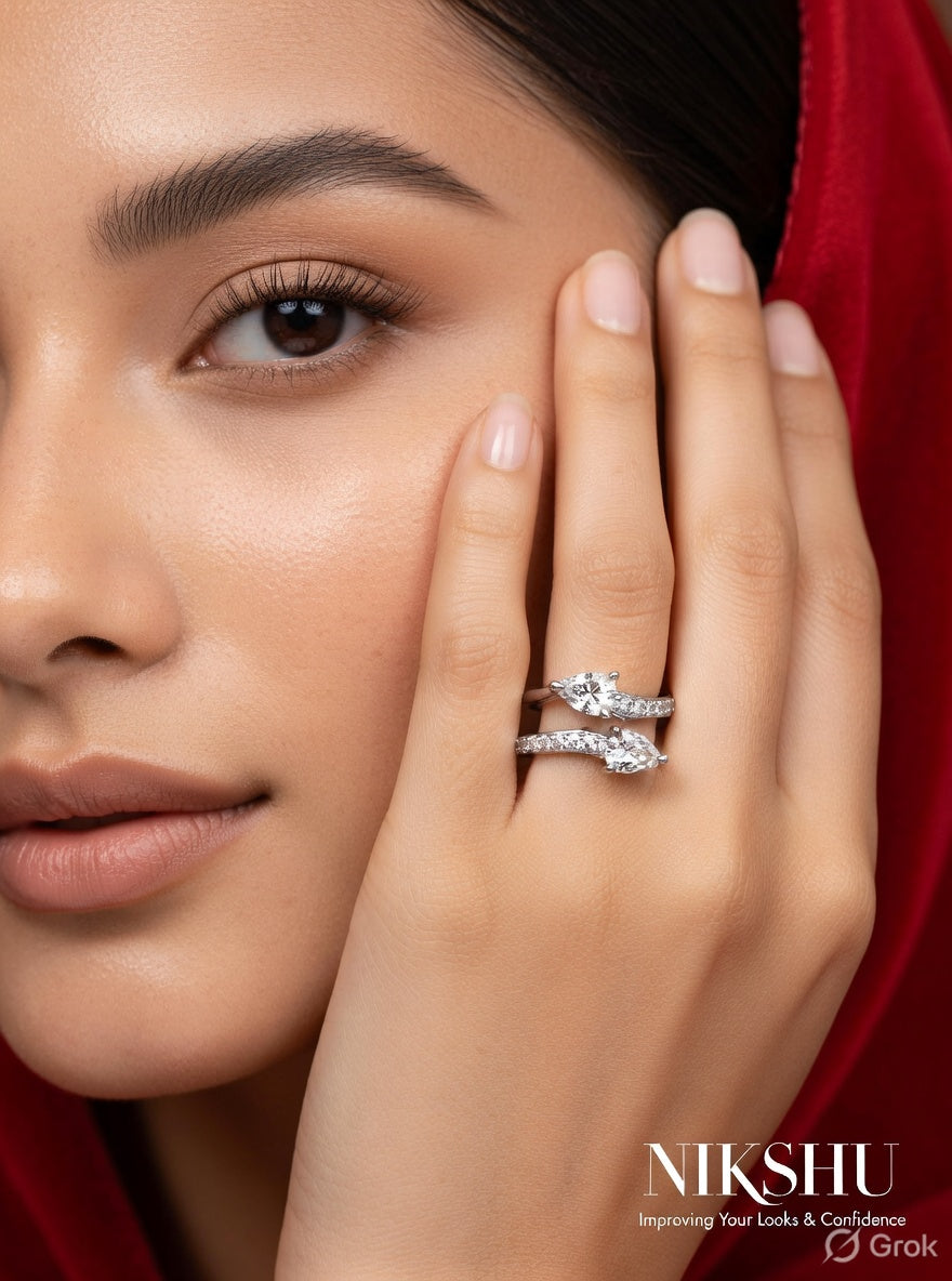 Everwhite Halo Promise Ring