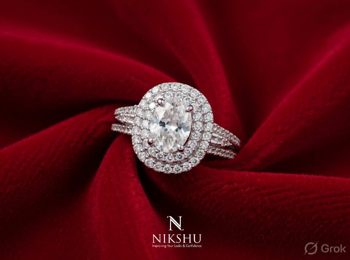 Eclipse Halo Promise Ring